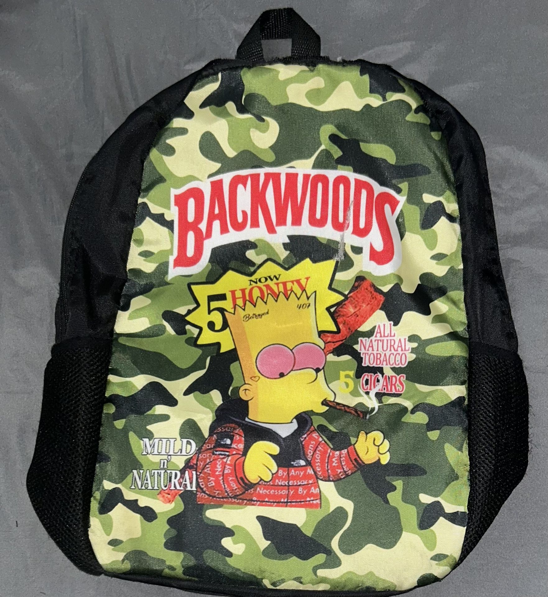 BART Simpson BACKWOODS backpack