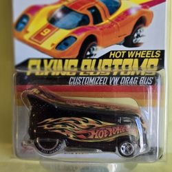 Hot Wheels Rlc Flying Customs VW DRAG Bus 