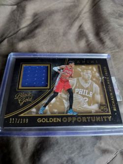 15 16 Panini Golden Opportunity Game Used Memorabilia RC Richaun Holmes 