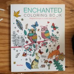 NWOT Adult Coloring Book - Fantasy & Fairytales 
