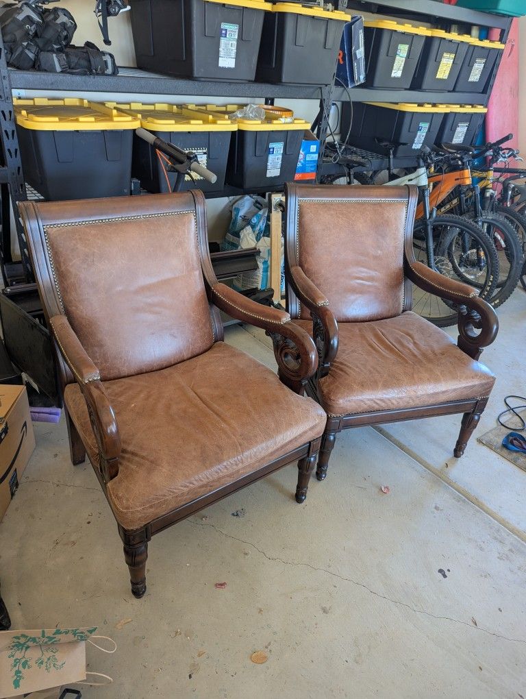Leather Chairs