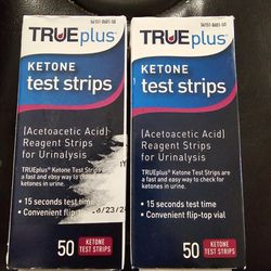 Ketone Test Strips 50 Strips Per Box