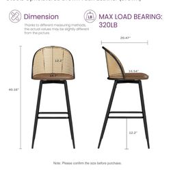 Brand New Bar Stools Set Of 2, 2 Sets Available 