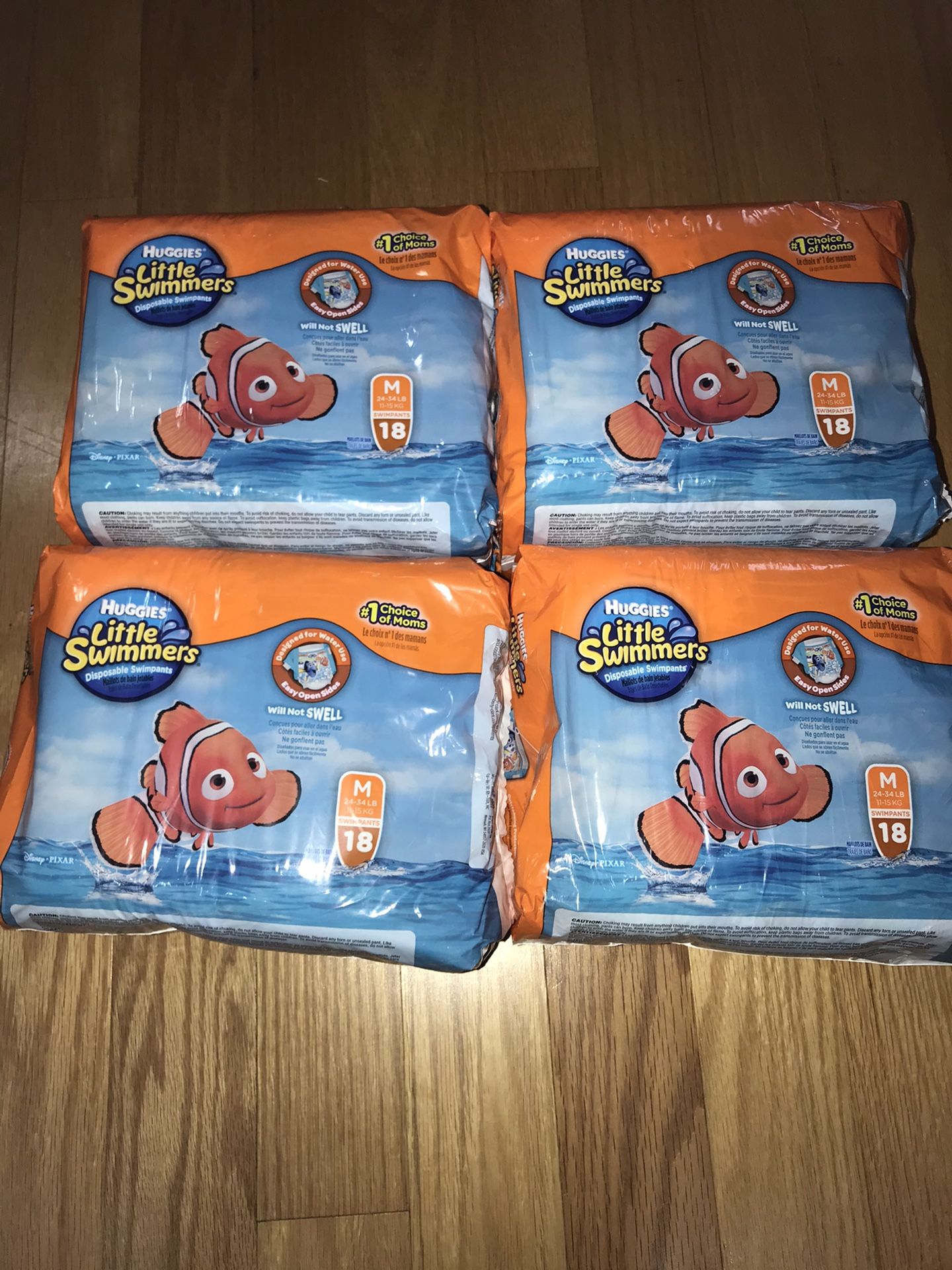 Huggies Little Swimmers Diapers (4 Packs)