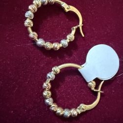 ✨ Candongas de oro 18K auténtico