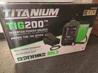 Titanium Tig 200 Professional AC/DC TIG Welder