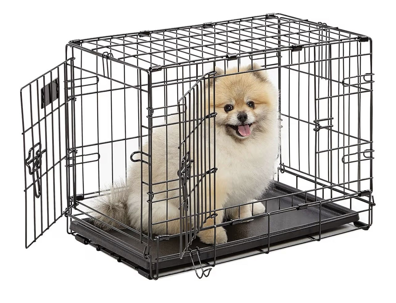 MidWest Homes for Pets 22-Inch Two-Door iCrate Folding Dog Crate