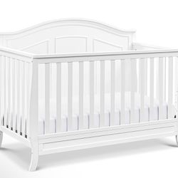 BRAND NEW DaVinci Emmett 4-in-1 Convertible Crib in White, Greenguard Gold Certified Baby Crib Toddler Bed