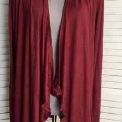 Burgundy Cardigan, Large