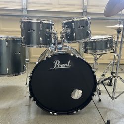 Blue Pearl Drum Set 