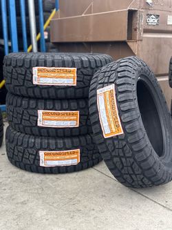 225/65/17 Groundspeed XT #4 new tires installed and balanced 50,000 miles warranty