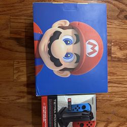 Mario Nintendo Switch With Stand *Brand New**