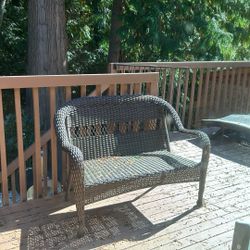 Wicker Sofa
