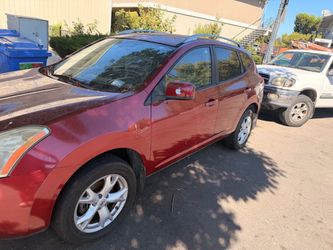Nissan Rogue Red SUV