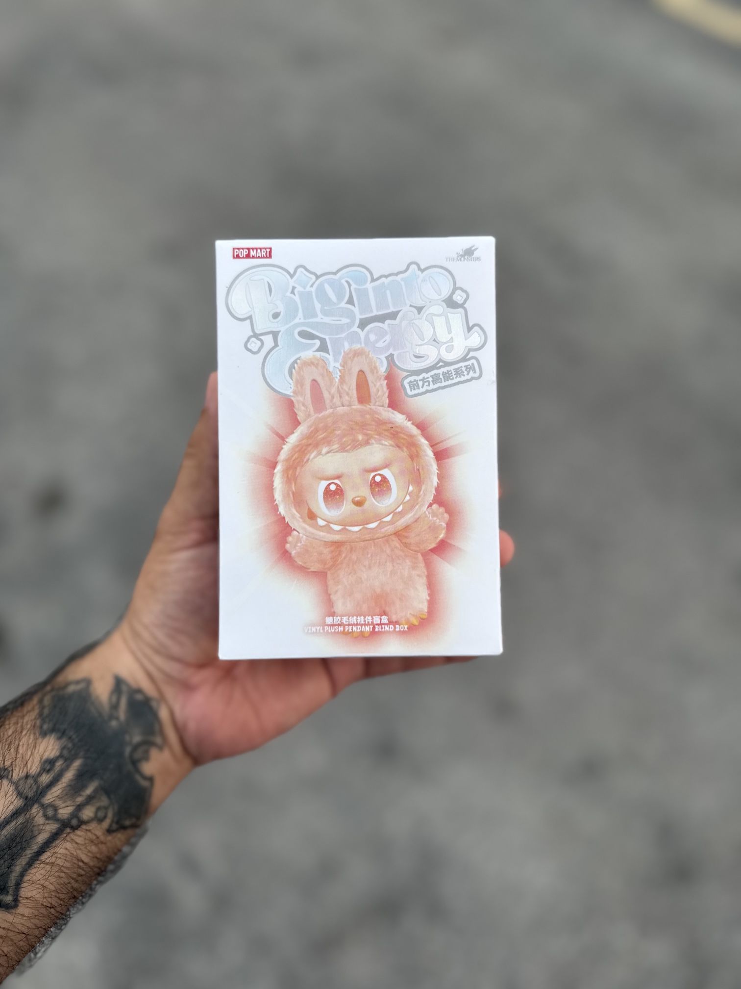 Pop Mart Big Into Energy – La Bubu Vinyl Plush Blind Box 🔥