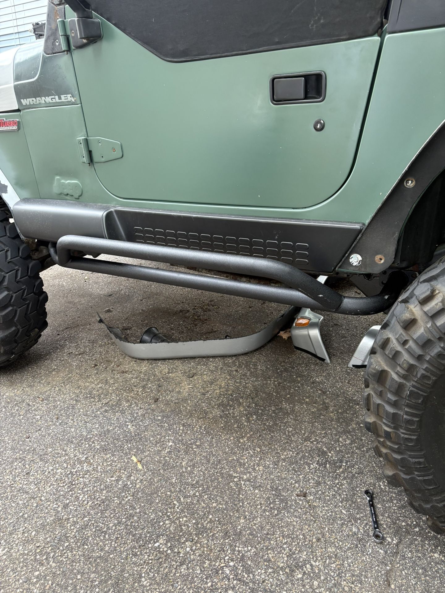 2000 Jeep Wrangler Side Step