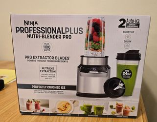 Ninja Professional Plus Nutri-Blender Pro with Auto-iQ – Brand New