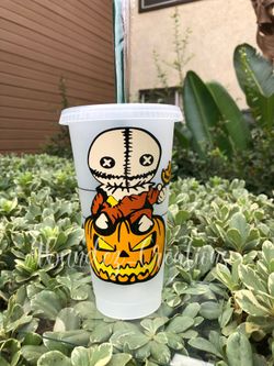 Trick or treat Starbucks cups