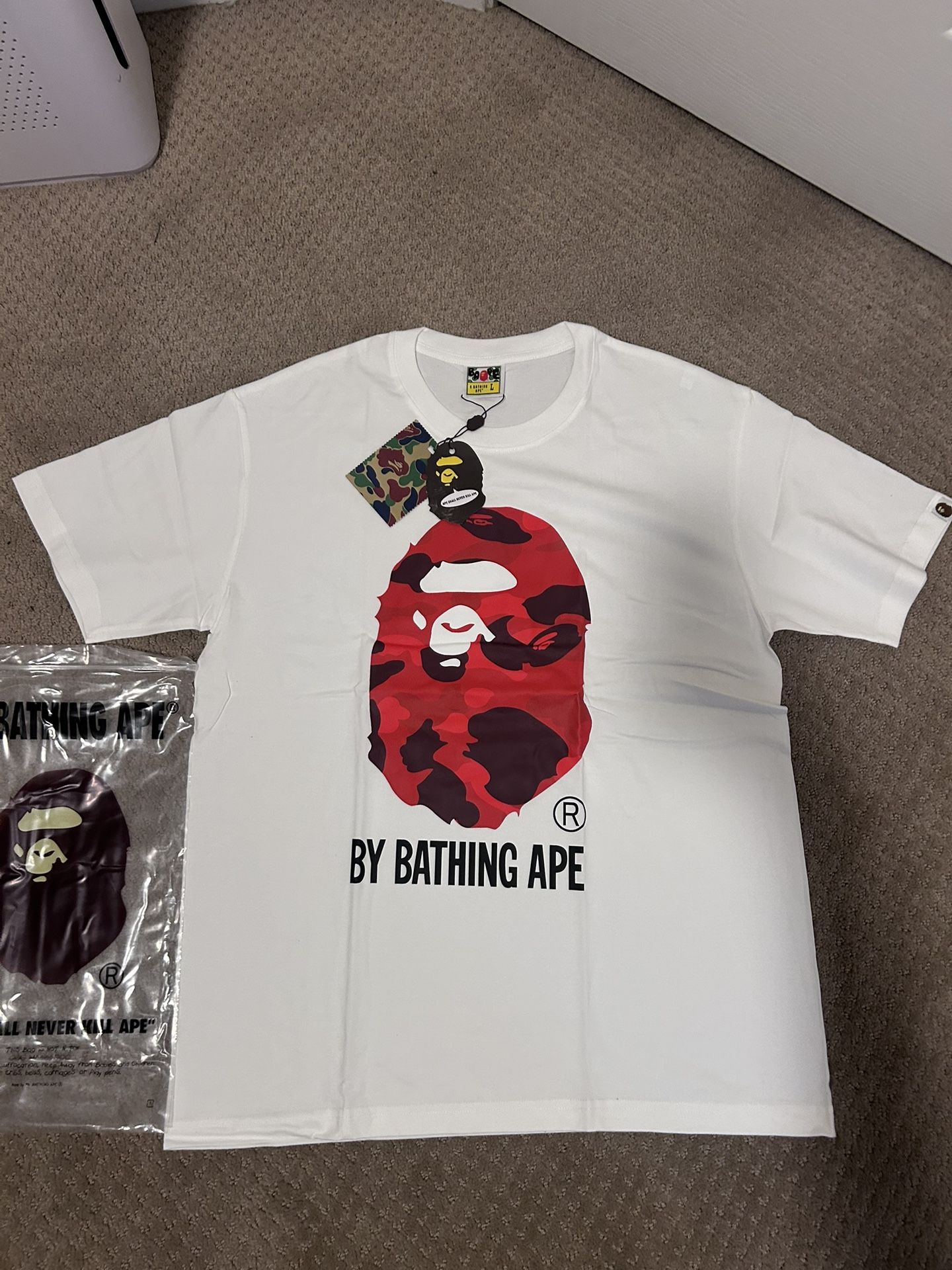 Red Burberry Tee