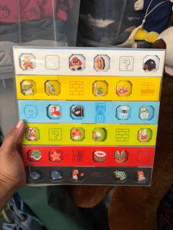 Mario collectible pins