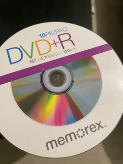 50 Blank Disks DVD+R