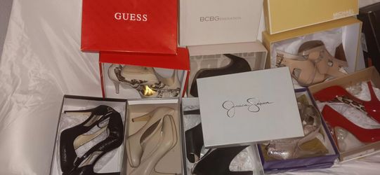 🔥 BLOWOUT BULK LOT: 20 PAIRS OF DESIGNER WOMEN’S HEELS — SIZES 9.5 & 10 — $200 or best offer