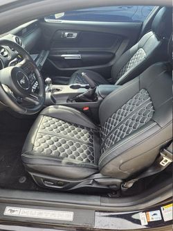 Genuine leather car seat covers for 23 Mustang GT