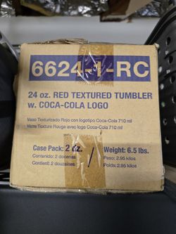 Red COCA cola Tumblers 24oz Cups
