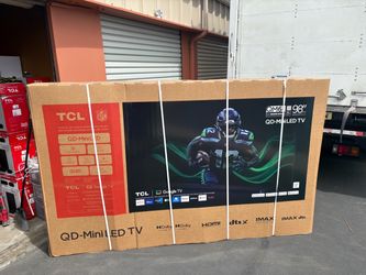 98 TCL Mini LED 4K Smart Tv