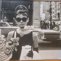Audrey Hepburn Breakfast At Tiffany's Vintage Poster 16x19.5" MPP 50115 
