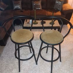 2 Bar Stools $50
