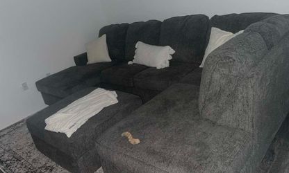 grey sectional couch