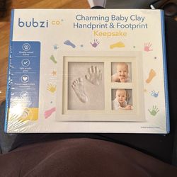 Baby Clay Handprint And Footprint