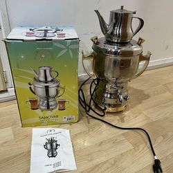 New Deluxe Electric Samovar Kettle 32oz.