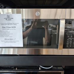 GE 1.9 cu. ft. Over-the-Range Microwave in Stainless Steel W/ Sensor Cooking 
