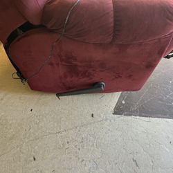 Chair Living Recliner The Back Clean Condition Good 