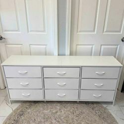Large 9 Drawer Dresser Storage Organizer