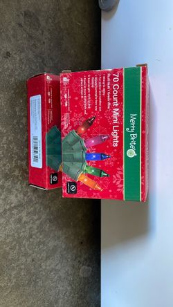 2 Sets Of Mini Christmas Lights