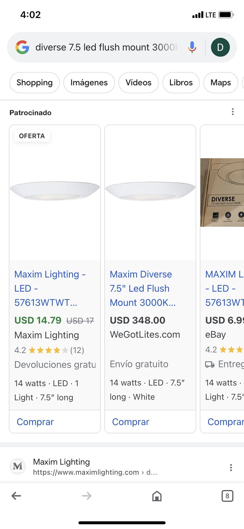 Maxim Light Led Ceiling 