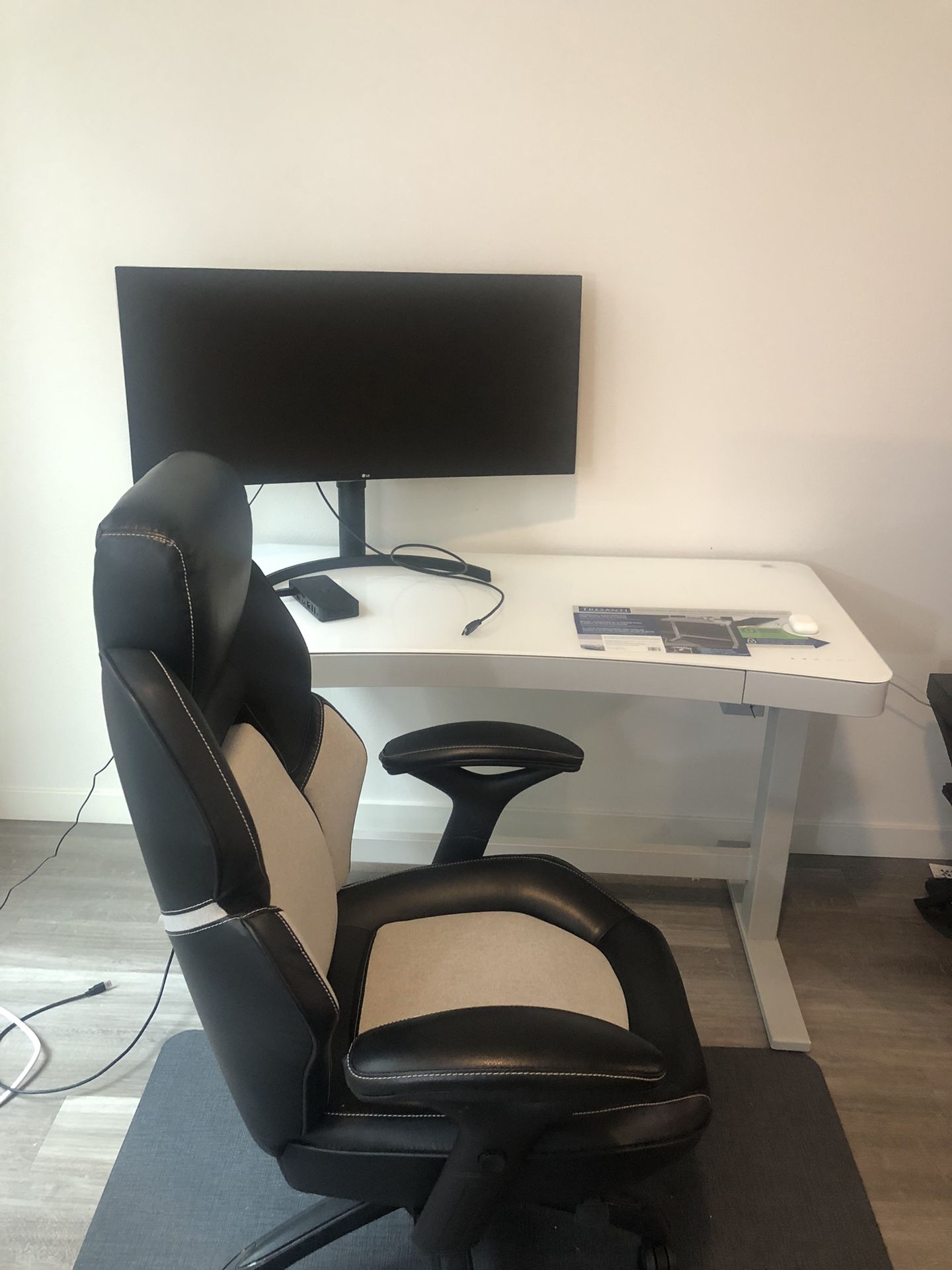 Computer Table and Chair Set