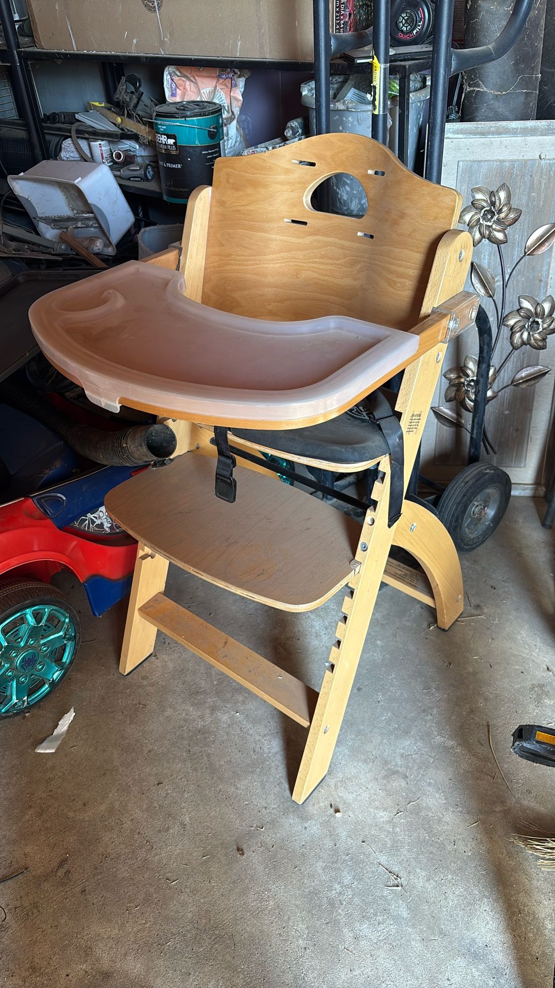 Wooden High Chair