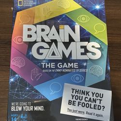 Board Game Brain Games The National Geographic Channel Brand New Sealed