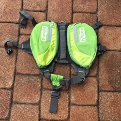 Medium Dog Backpack|Saddlebag