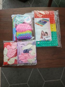 Birthday Favors And Balloons Fidget Sensory Pop Game 