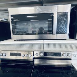 New OpenBox GE OTR microwave With 1 Year Warranty 