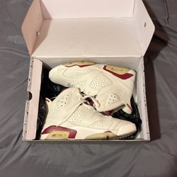 JORDAN 6 MAROON