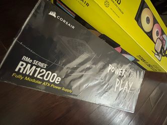 Corsair 1200w with 360mm AIO LCD READ DESCRIPTION BRAND NEW!! PICK UP ONLY NO TRADE 👉FIRM ON PRICE👈 ONLY CASH 💵 💲275 FOR BOTH✅