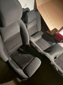 Seats from a Mustang