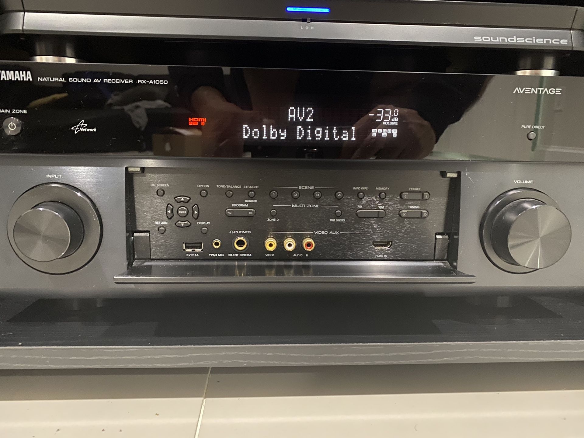 Yamaha Aventage RX-A1050 4k and Dolby Atmos ready