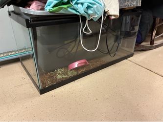40 gallon tortoise tank with mesh lid